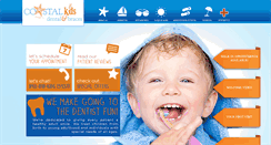 Desktop Screenshot of coastalkidsdental.com